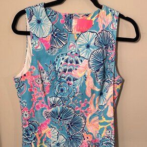 Lilly Pulitzer Mila Dress 8 Bali Blue NWOT